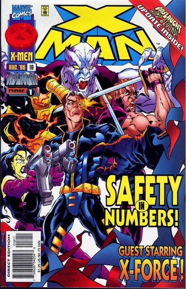 X-Man (1995) #18 cover
