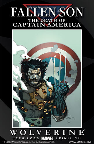 Cover of Fallen Son: The Death of Captain America #1