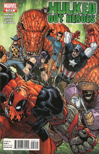 Cover of World War Hulks: Hulked-Out Heroes #2