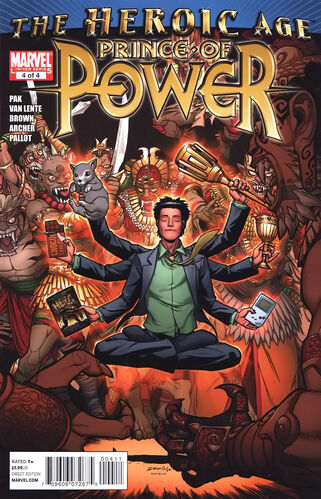 Heroic Age: Prince of Power #4 cover