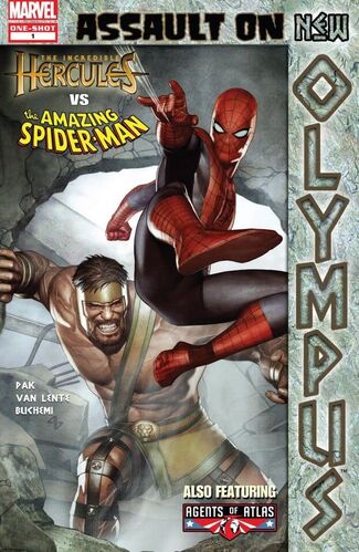 Assault on New Olympus Prologue (2009) #1