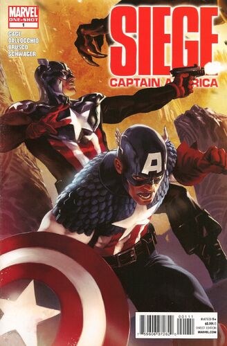 Siege: Captain America (2010) #1 cover