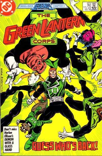 Cover of The Green Lantern Corps #207