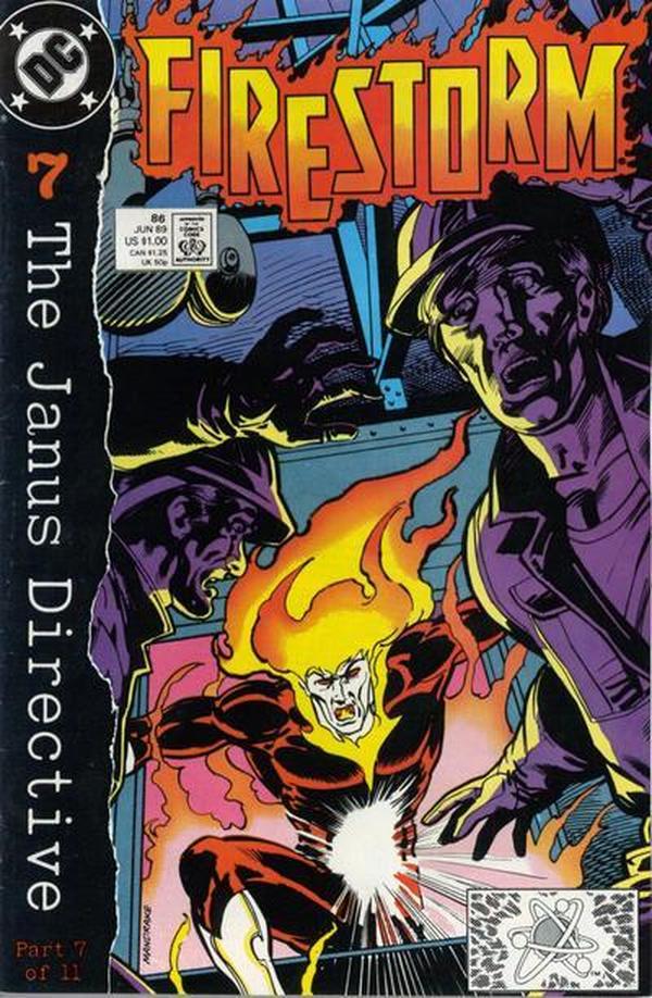 Cover of Firestorm the Nuclear Man #86