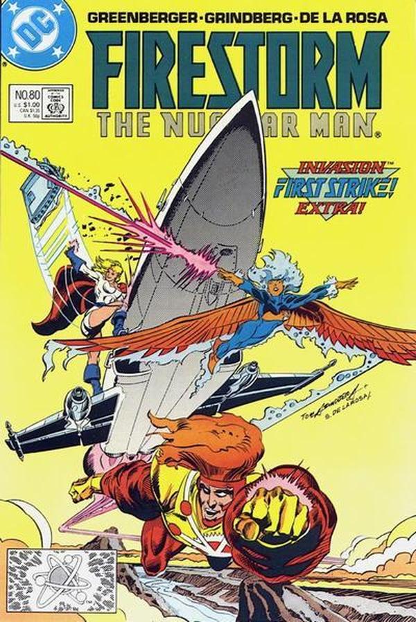 Cover of Firestorm the Nuclear Man #80