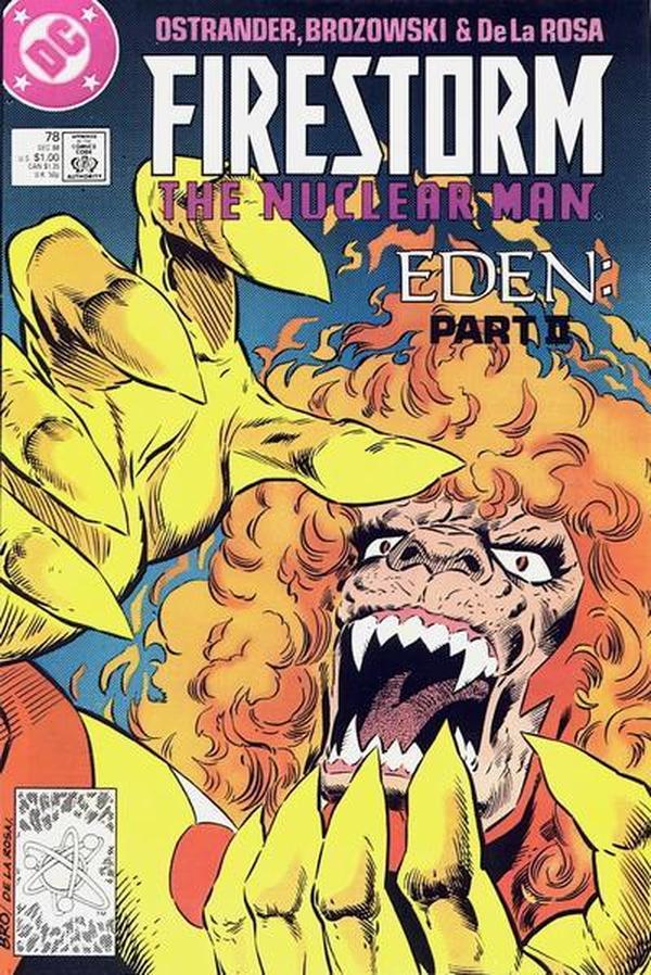 Cover of Firestorm the Nuclear Man #78
