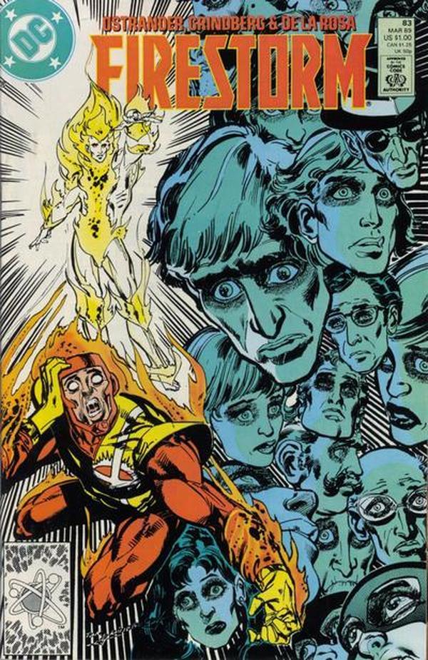 Cover of Firestorm the Nuclear Man #83