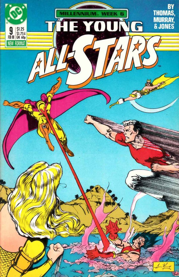 Young All-Stars #9 cover