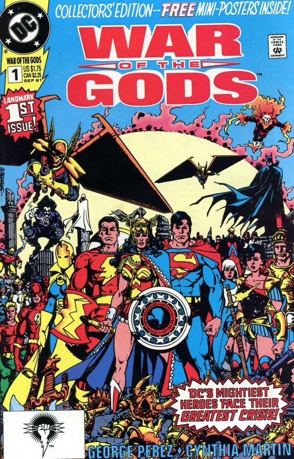 Cover of War of the Gods #1 - Collectors' Edition