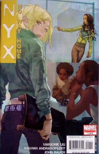 NYX: No Way Home (2008) #1 cover