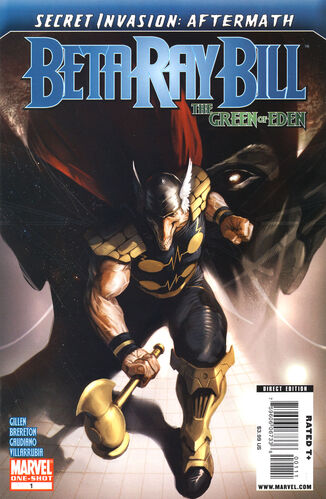 Secret Invasion Aftermath: Beta Ray Bill – The Green of Eden (2009) #1 cover