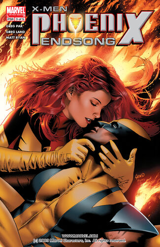 X-Men: Phoenix - Endsong (2005) #3 cover