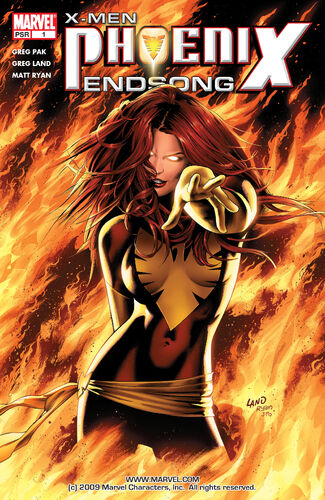 X-Men: Phoenix - Endsong (2005) #1 cover