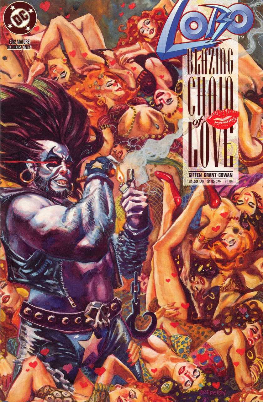 Lobo: Blazing Chain of Love #1 cover
