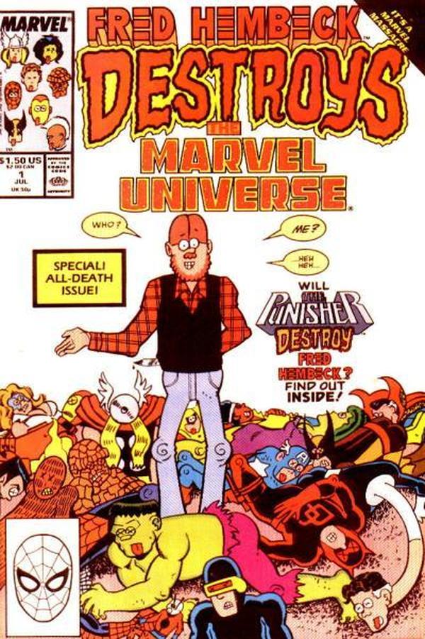 Cover of Fred Hembeck Destroys the Marvel Universe