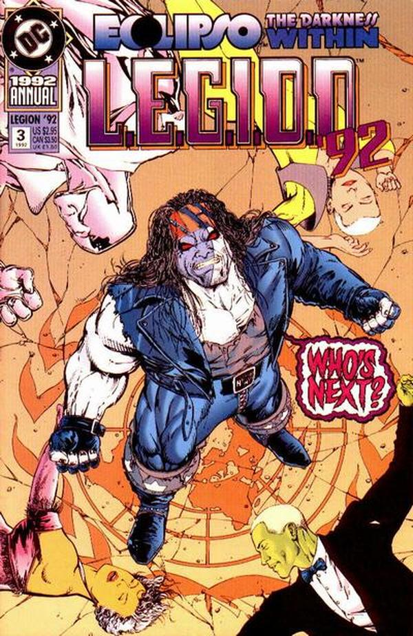 L.E.G.I.O.N. '92 Annual (1992) #3 cover