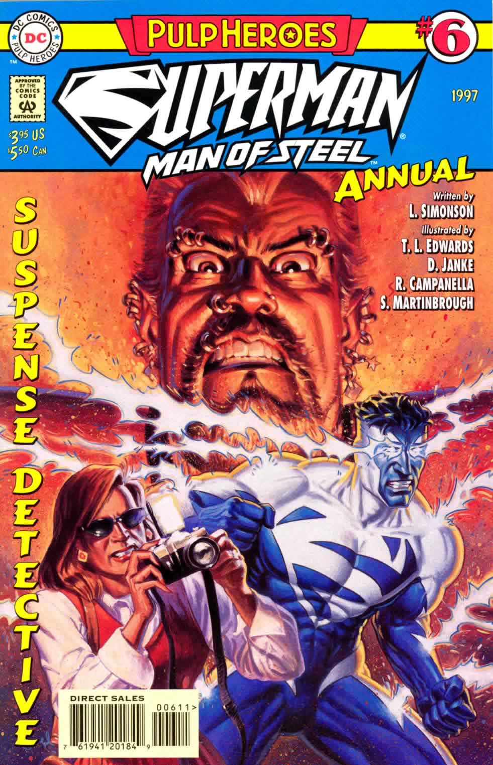Cover of Superman: The Man of Steel Annual #6