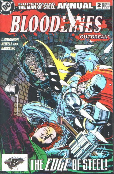 Cover of Superman: The Man of Steel Annual #2