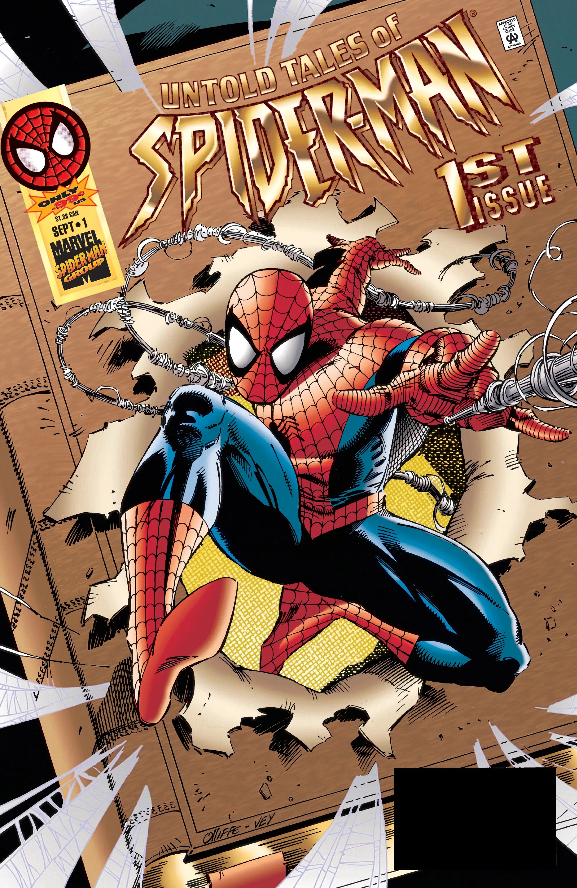 Cover of Untold Tales of Spider-Man #1