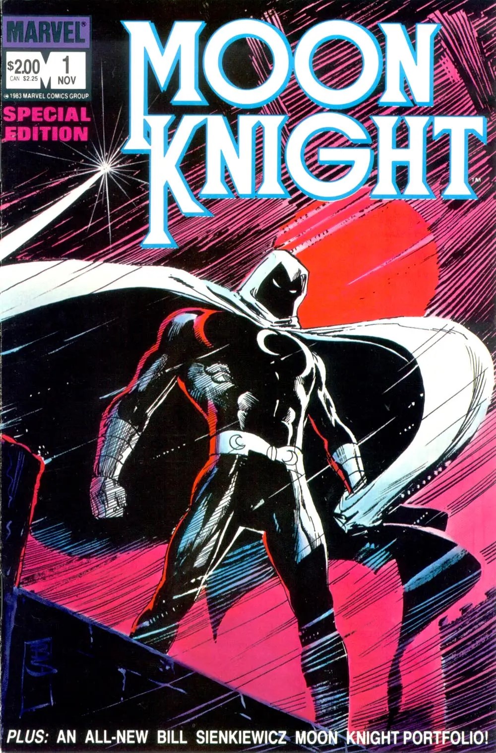 Moon Knight Special Edition (1983) #1 cover