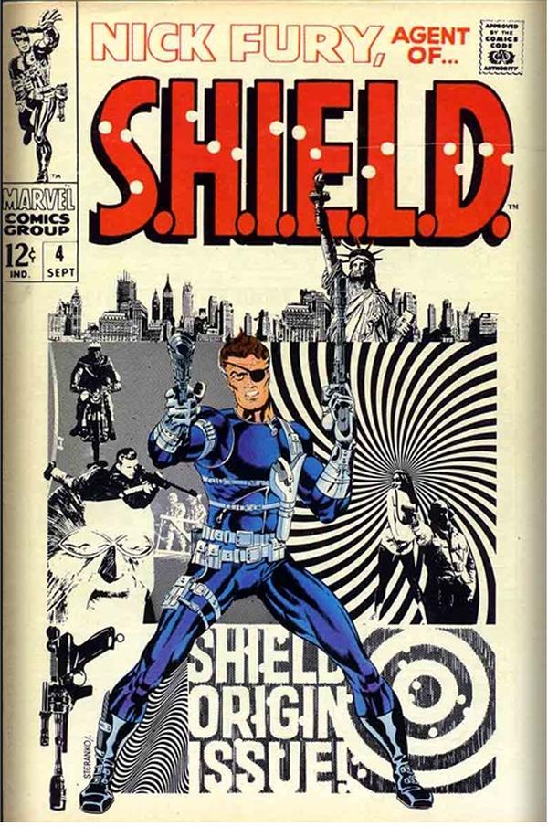 Nick Fury, Agent of SHIELD #4 cover