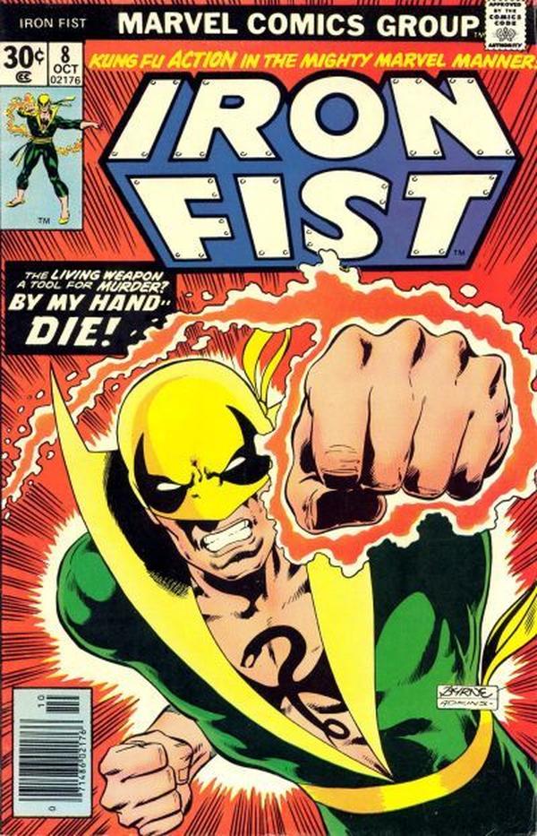 Iron Fist (1975) #8 cover
