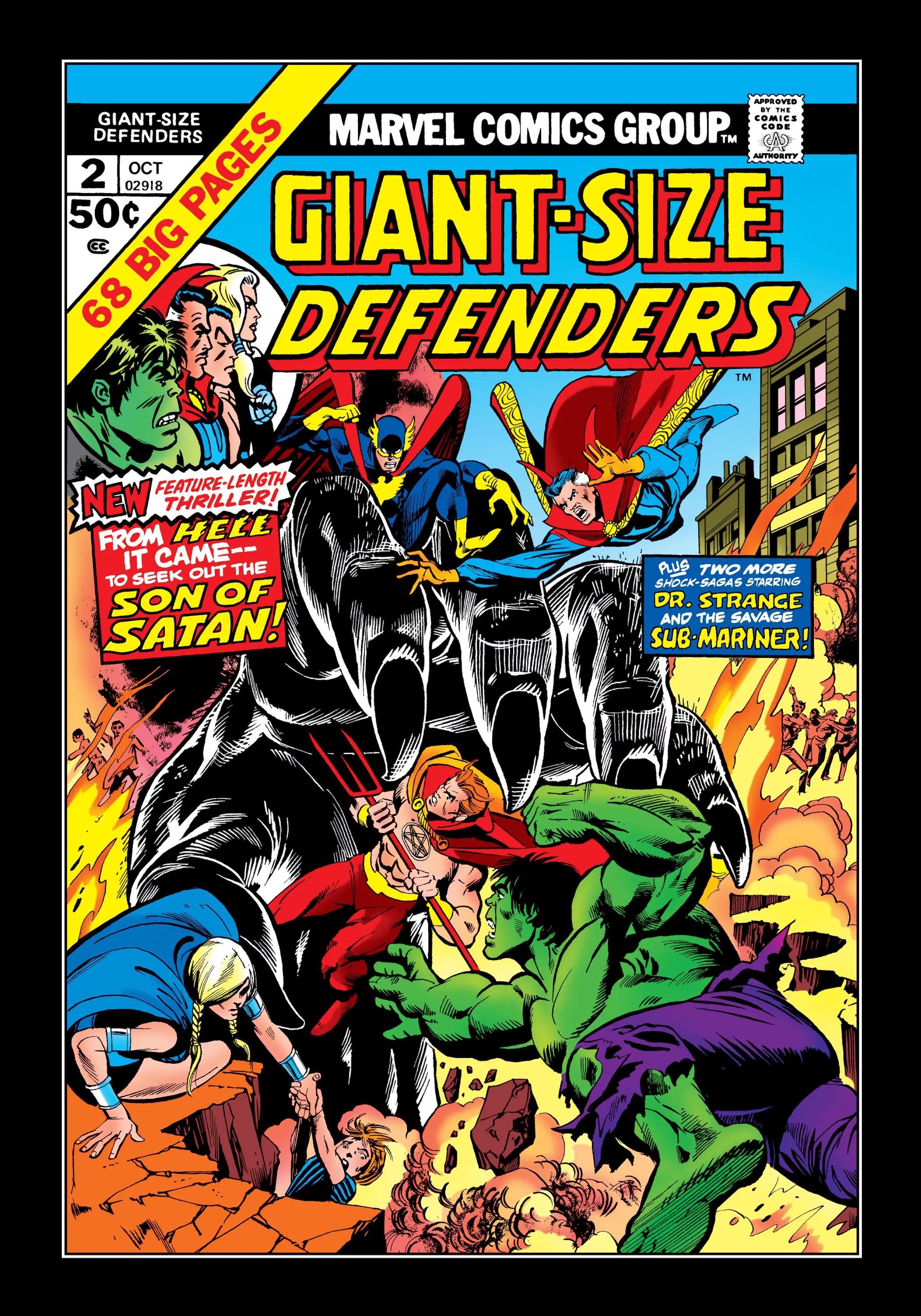 Cover of Giant-Size Defenders #2