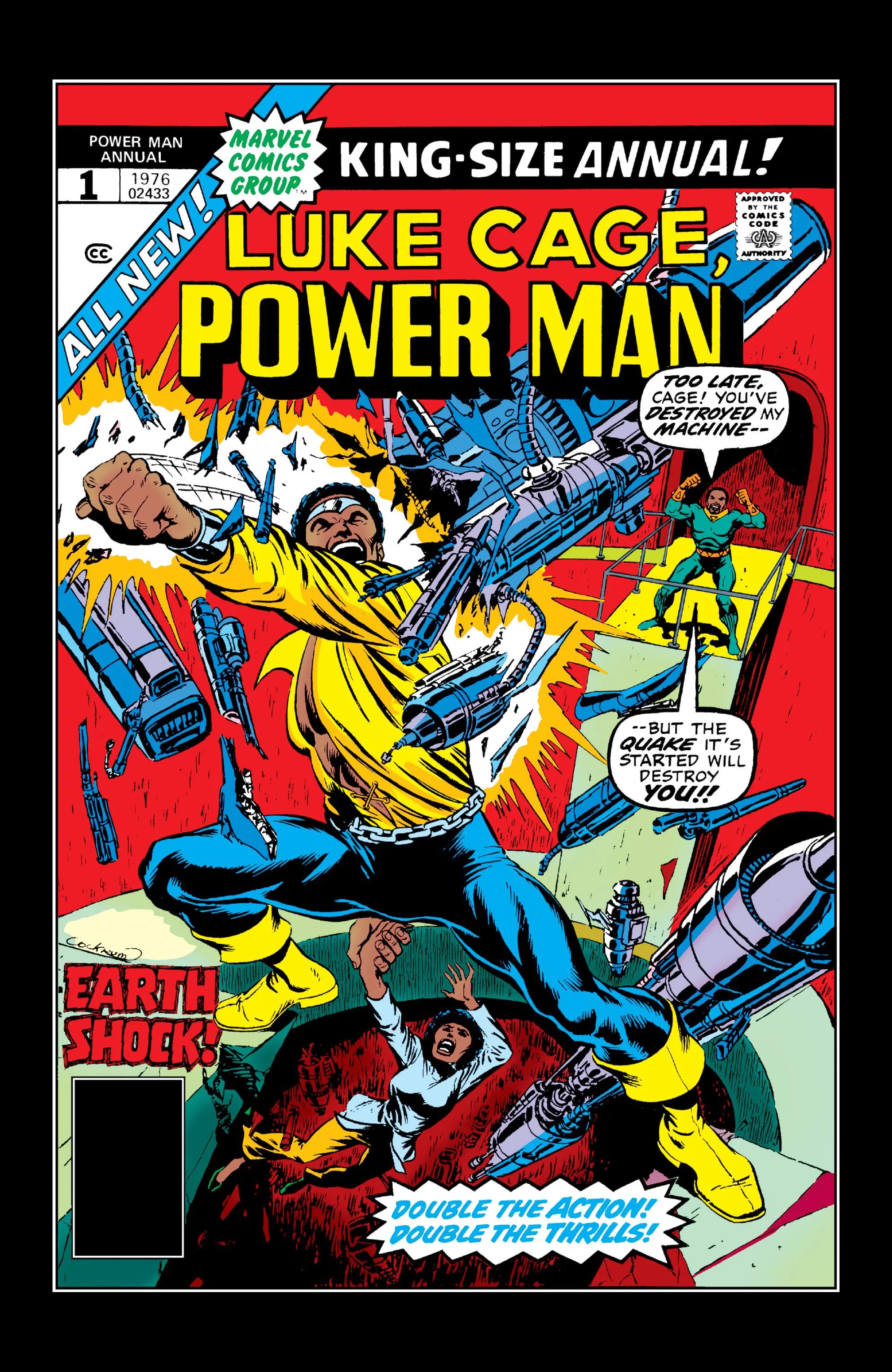 Cover of Power Man Annual #1