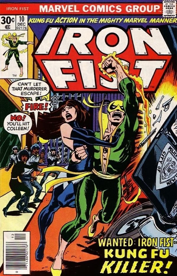 Iron Fist (1975) #10 cover