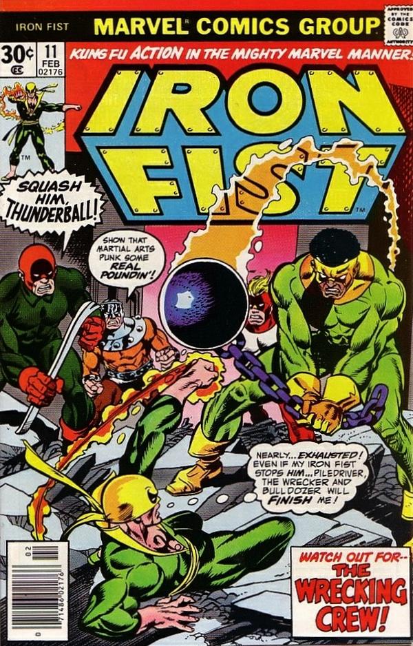 Iron Fist (1975) #11 cover
