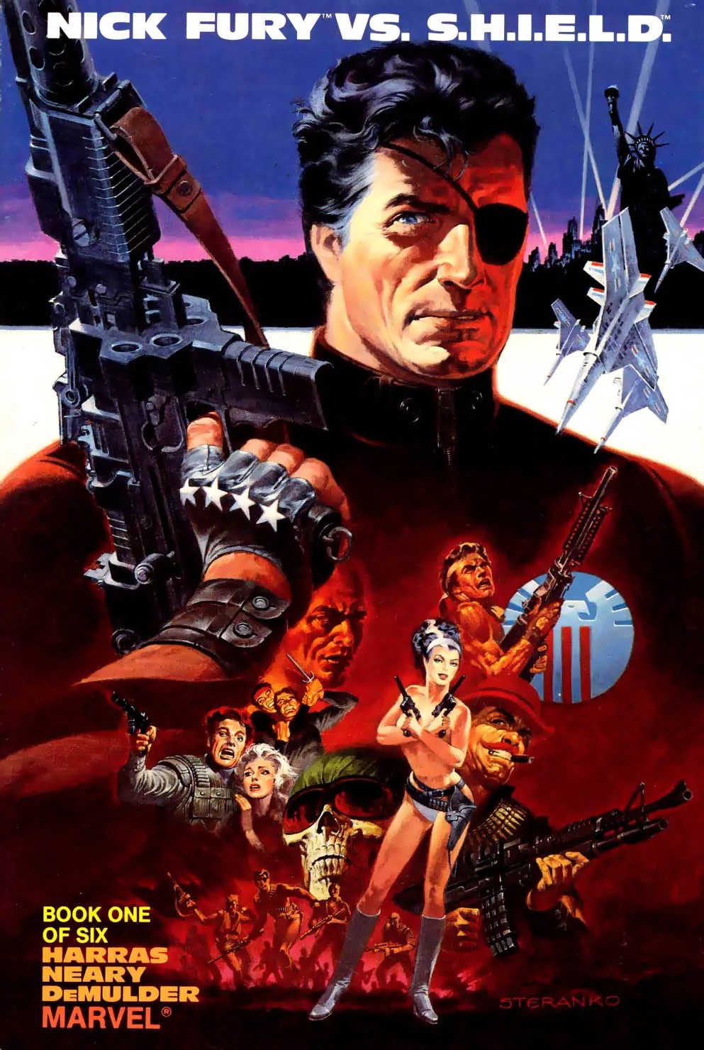 Cover of Nick Fury vs. S.H.I.E.L.D.