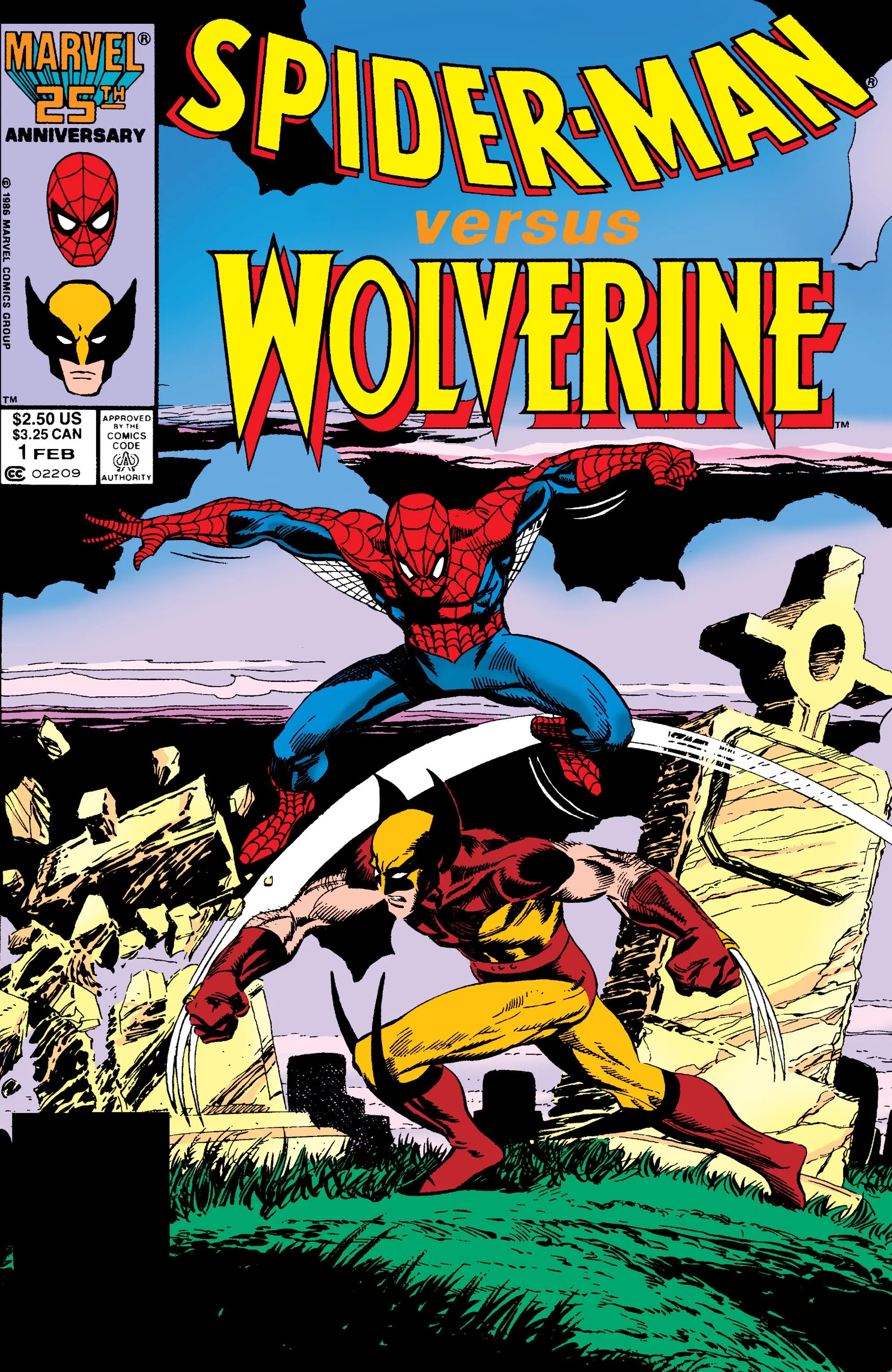 Cover of Spider-Man vs. Wolverine
