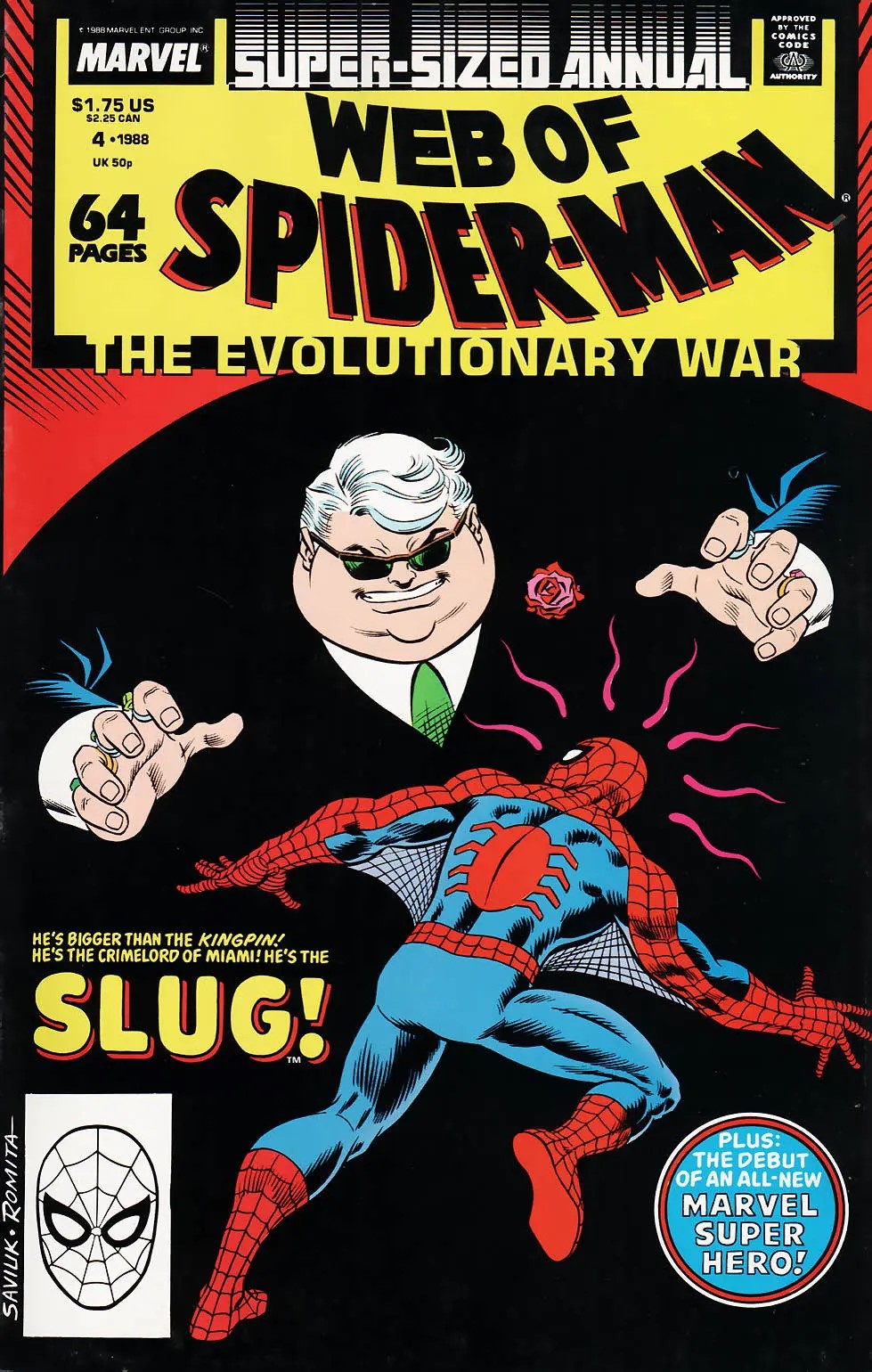 Cover of Web of Spider-Man Annual