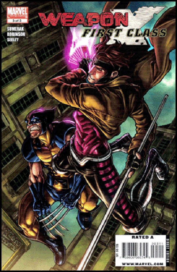 Weapon X: First Class (2009) #3 cover