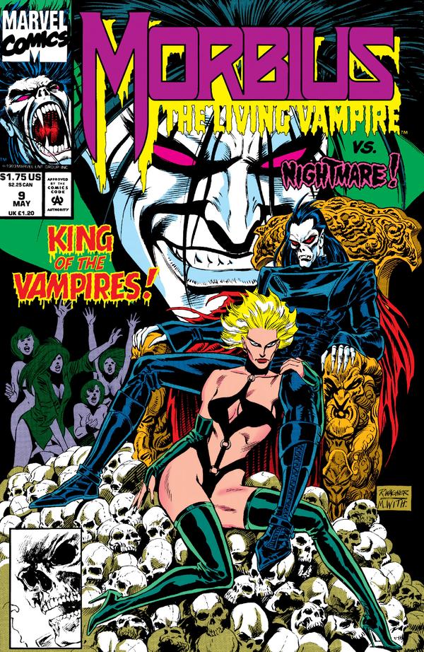Morbius: The Living Vampire (1992) #9 cover