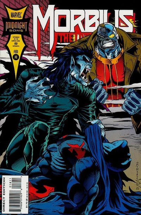 Morbius: The Living Vampire (1992) #18 cover