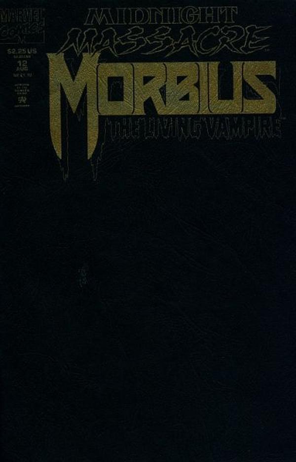 Morbius: The Living Vampire (1992) #12 cover