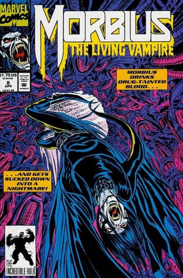 Morbius: The Living Vampire (1992) #8 cover