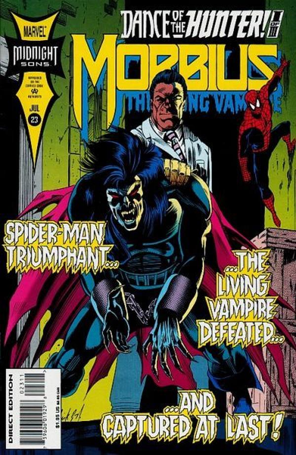 Morbius: The Living Vampire (1992) #23 cover