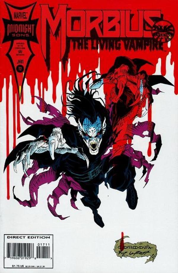 Morbius: The Living Vampire (1992) #17 cover
