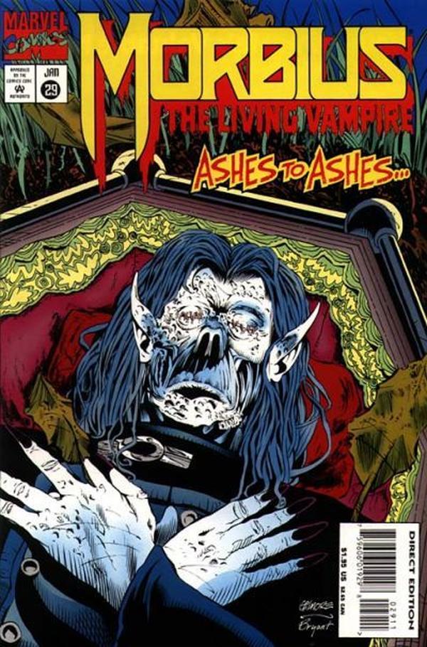 Morbius: The Living Vampire (1992) #29 cover