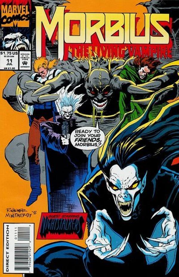 Morbius: The Living Vampire (1992) #11 cover