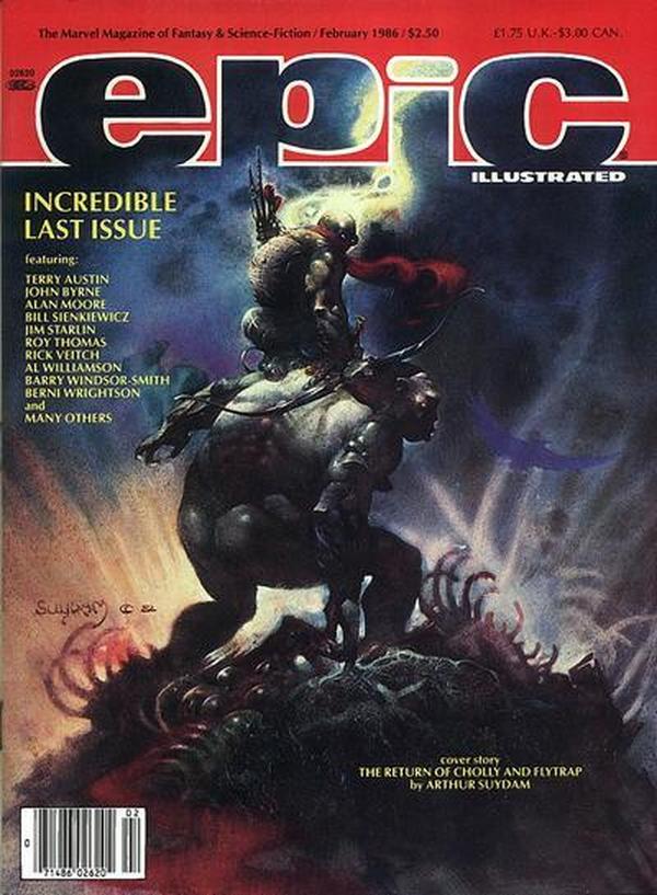 Epic Illustrated (1980) #34 cover