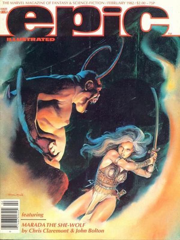 Epic Illustrated (1980) #10 cover