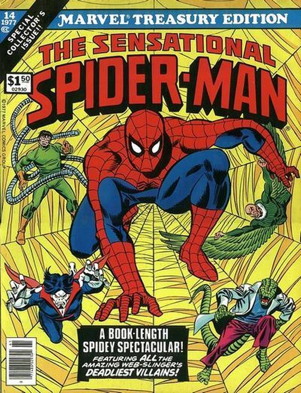 Marvel Treasury Edition #14 cover