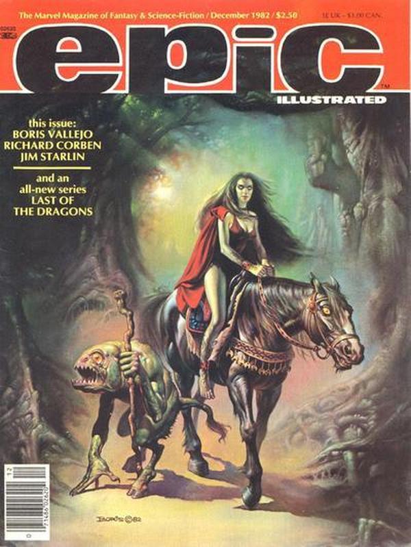 Epic Illustrated (1980) #15 cover