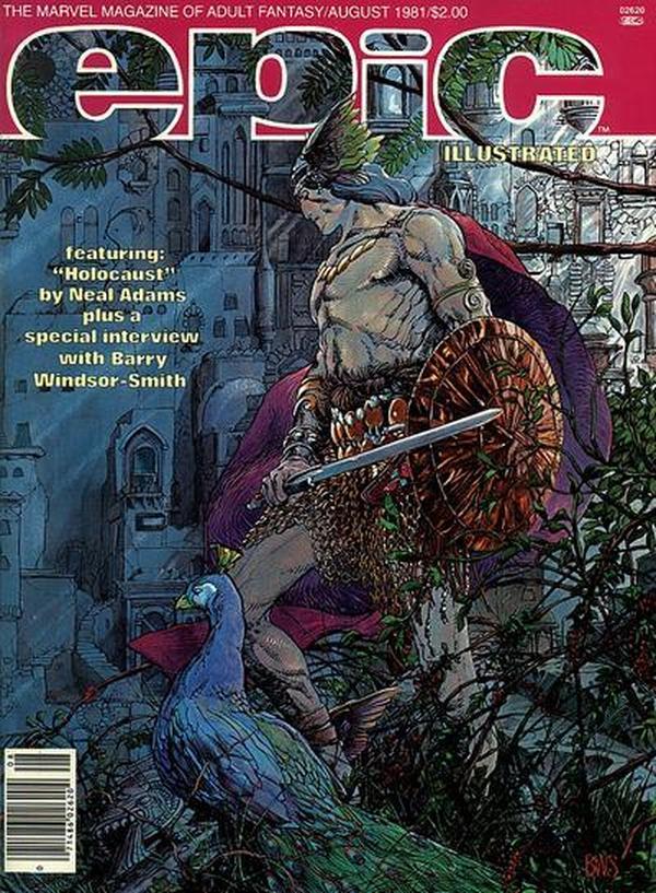 Epic Illustrated (1980) #7 cover