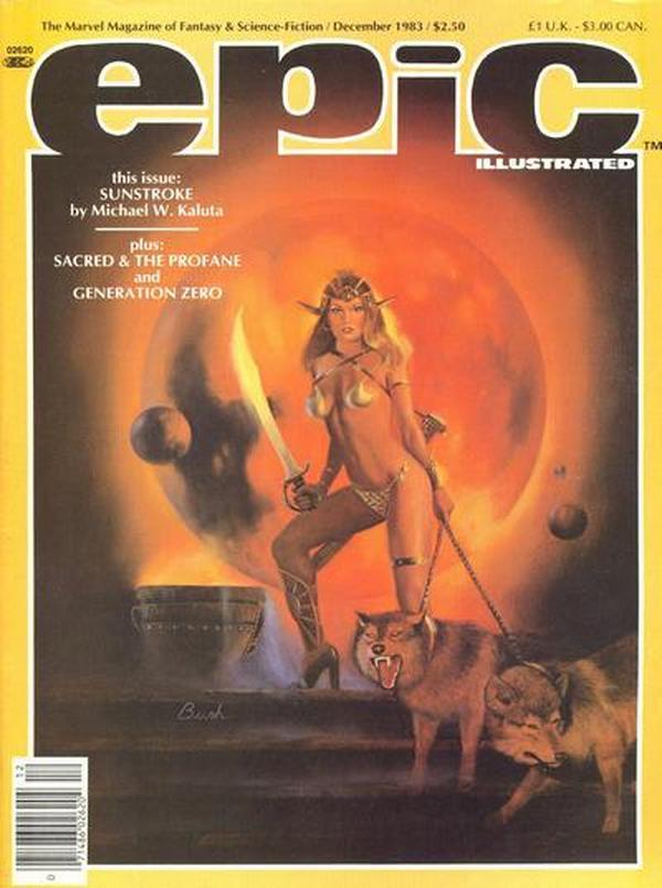 Epic Illustrated (1980) #21 cover