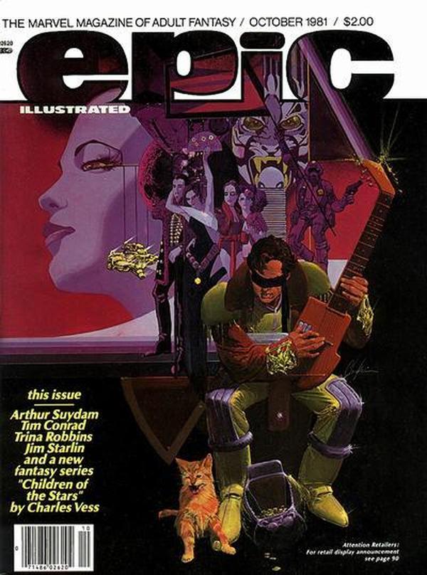 Epic Illustrated (1980) #8 cover