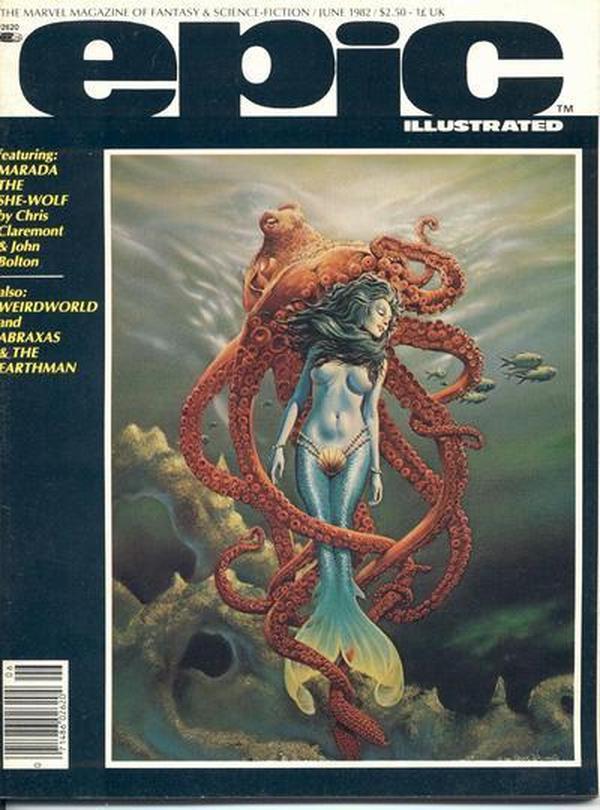 Epic Illustrated (1980) #12 cover